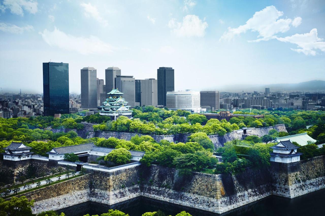 Hotel New Otani Oszaka Kültér fotó Osaka Castle